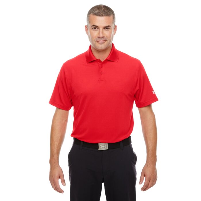 UNDER ARMOUR® Men's Corp Performance Polo #1261172 Red Front