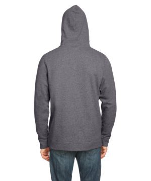 UNDER ARMOUR® Men's Hustle Pullover Hooded Sweatshirt #1300123 Carbon Back