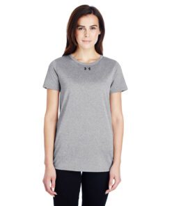 UNDER ARMOUR® Ladies' Locker T-Shirt 2.0 #1305510 Graphite Front