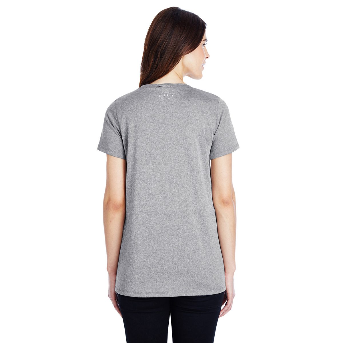 UNDER ARMOUR® Ladies' Locker T-Shirt 2.0 #1305510 Graphite Back