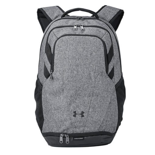UNDER ARMOUR® Unisex Hustle II Backpack #1306060 Graphite / Black Front