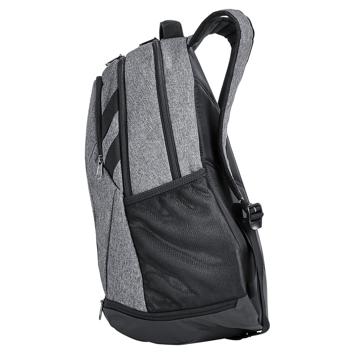 UNDER ARMOUR® Unisex Hustle II Backpack #1306060 Graphite / Black Side