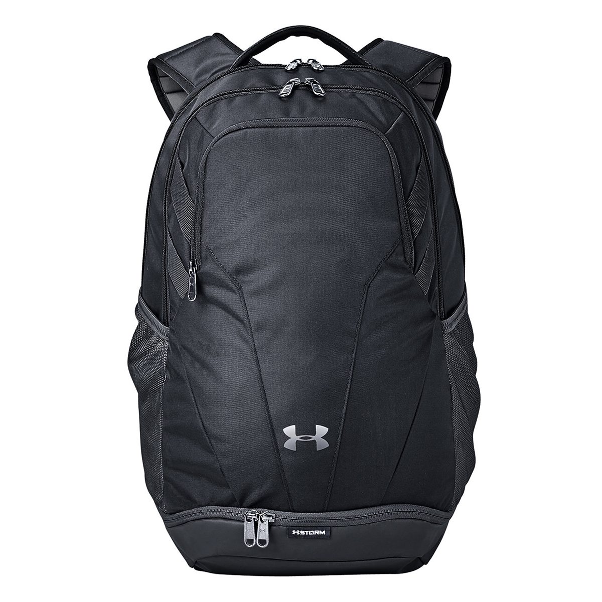 UNDER ARMOUR® Unisex Hustle II Backpack #1306060 Black / Silver