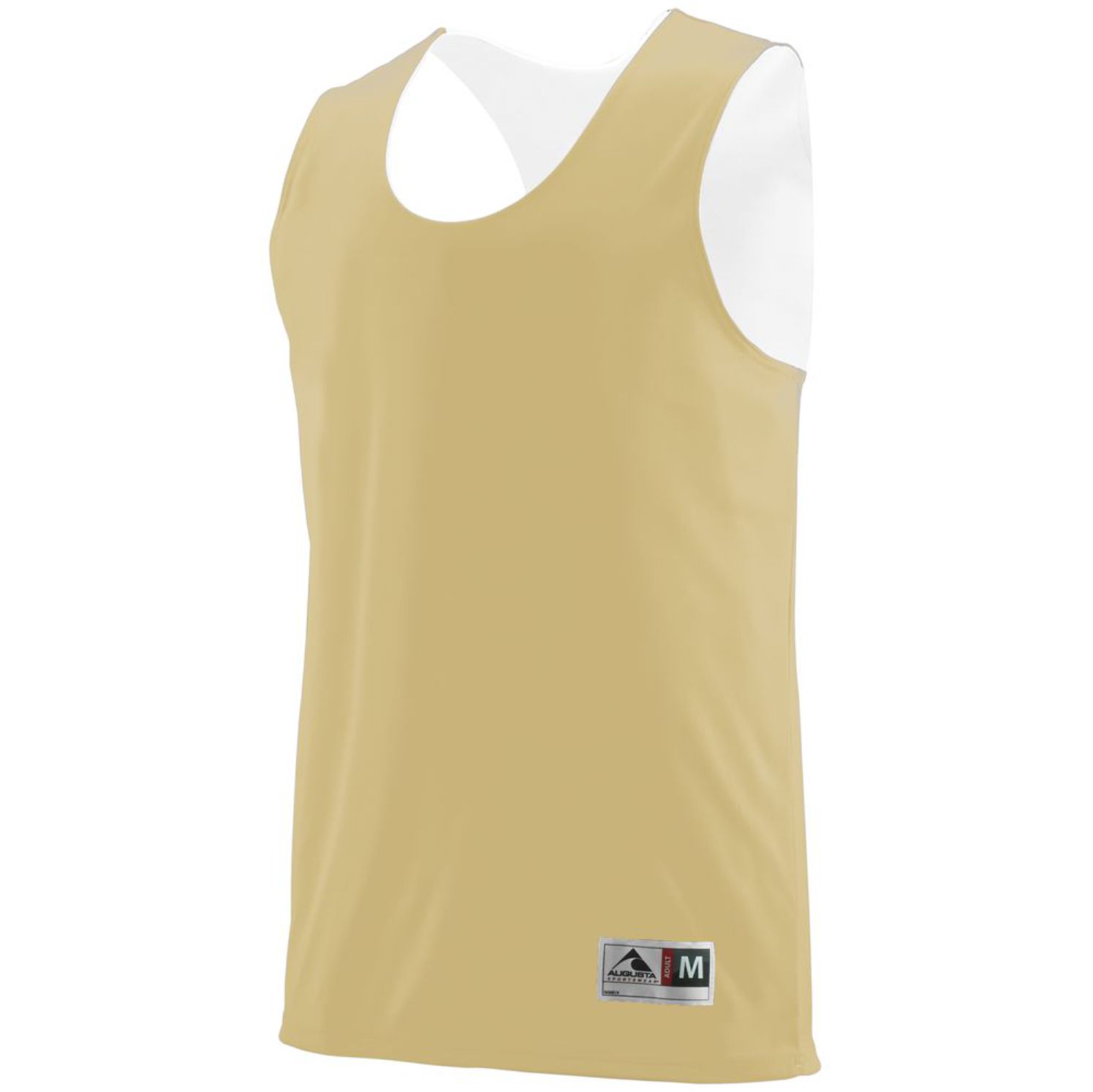 Augusta Sportswear Reversible Wicking Tank #148 Vegas Gold / White