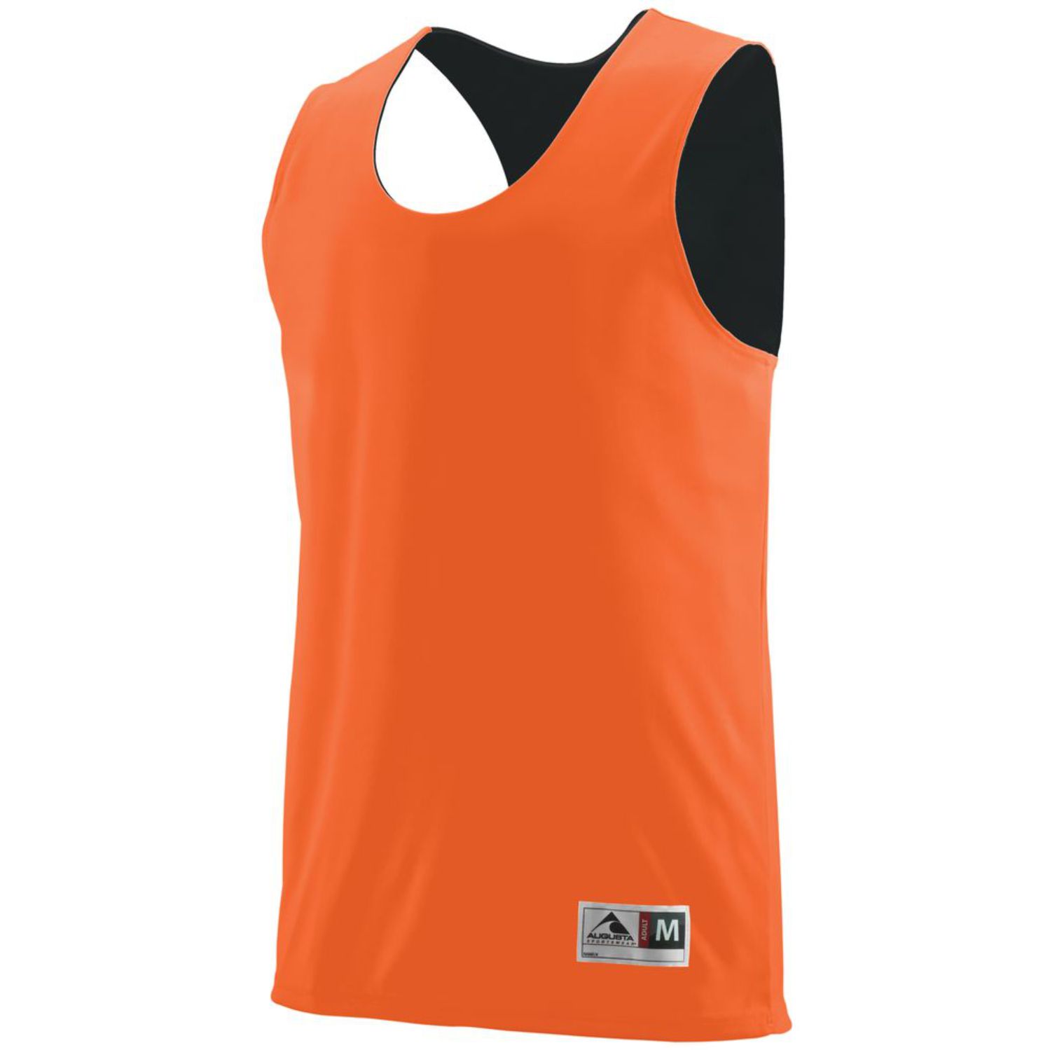 Augusta Sportswear Reversible Wicking Tank #148 Orange / Black