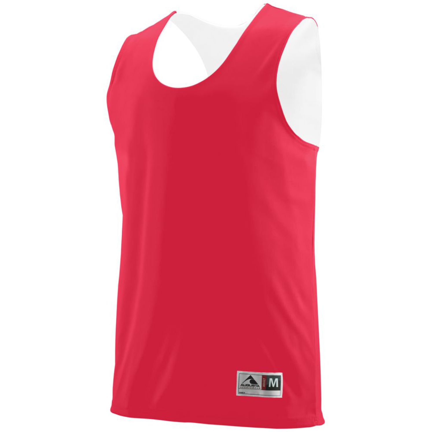 Augusta Sportswear Reversible Wicking Tank #148 Red / White