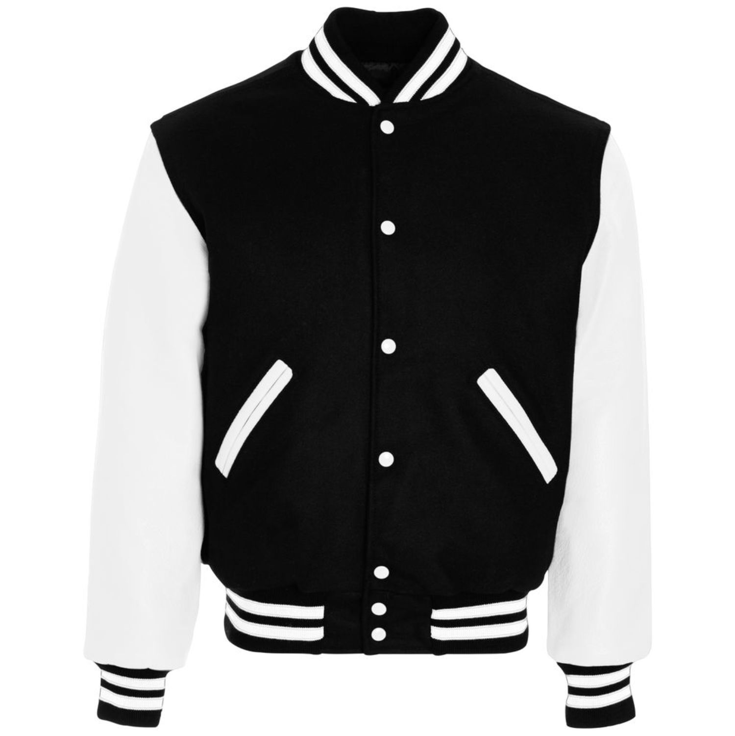 Holloway Varsity Jacket #224183 Black / White