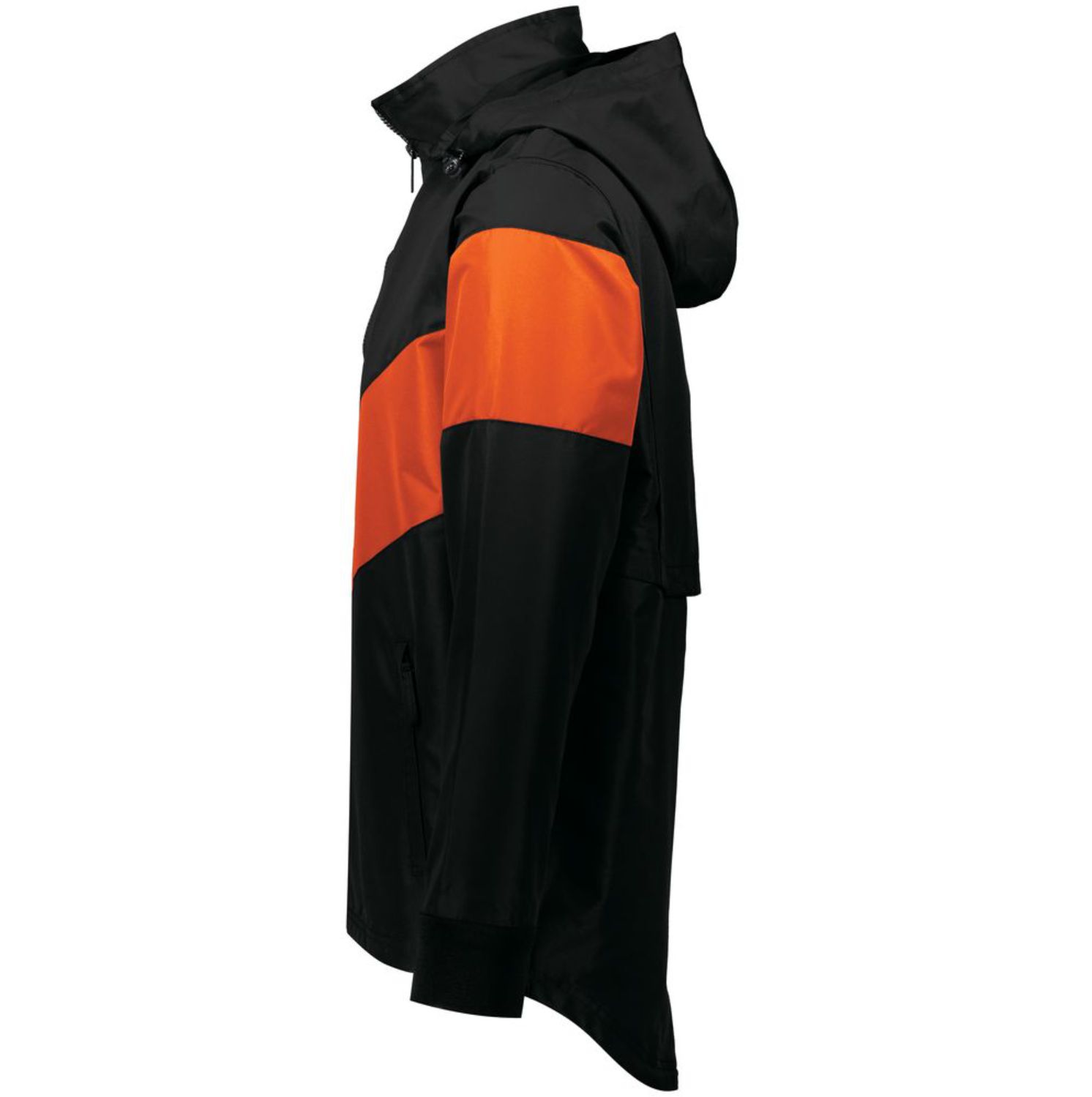 Holloway Potomac Jacket #229527 Black / Orange Side