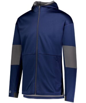 Holloway Sof-Stretch Jacket #229537 Navy / Carbon Front