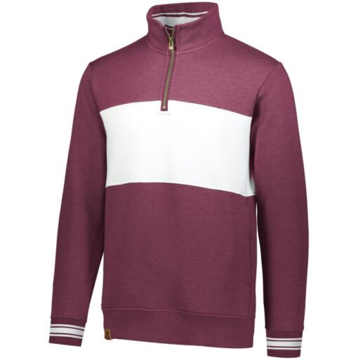 Holloway Ivy League Pullover #229565 Maroon Heather Front