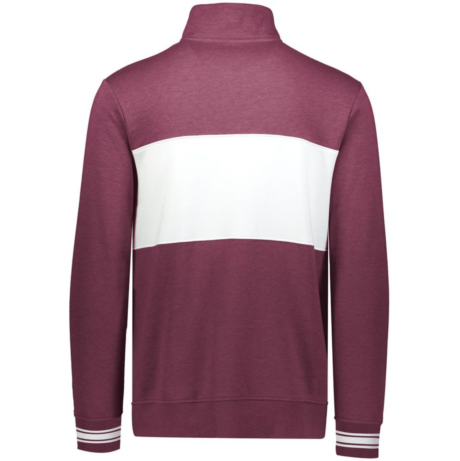 Holloway Ivy League Pullover #229565 Maroon Heather Back