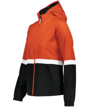 Holloway Ladies Turnabout Reversible Jacket #229787 Orange / Black Front