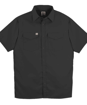 Big Bill Premium Short-Sleeve Snap Front Work Shirt #237 Black