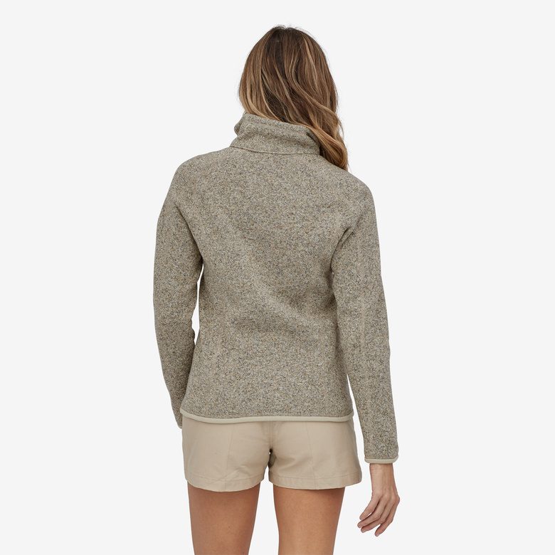 Patagonia Women's Better Sweater 1/4-Zip Fleece #25618 Pelican Back