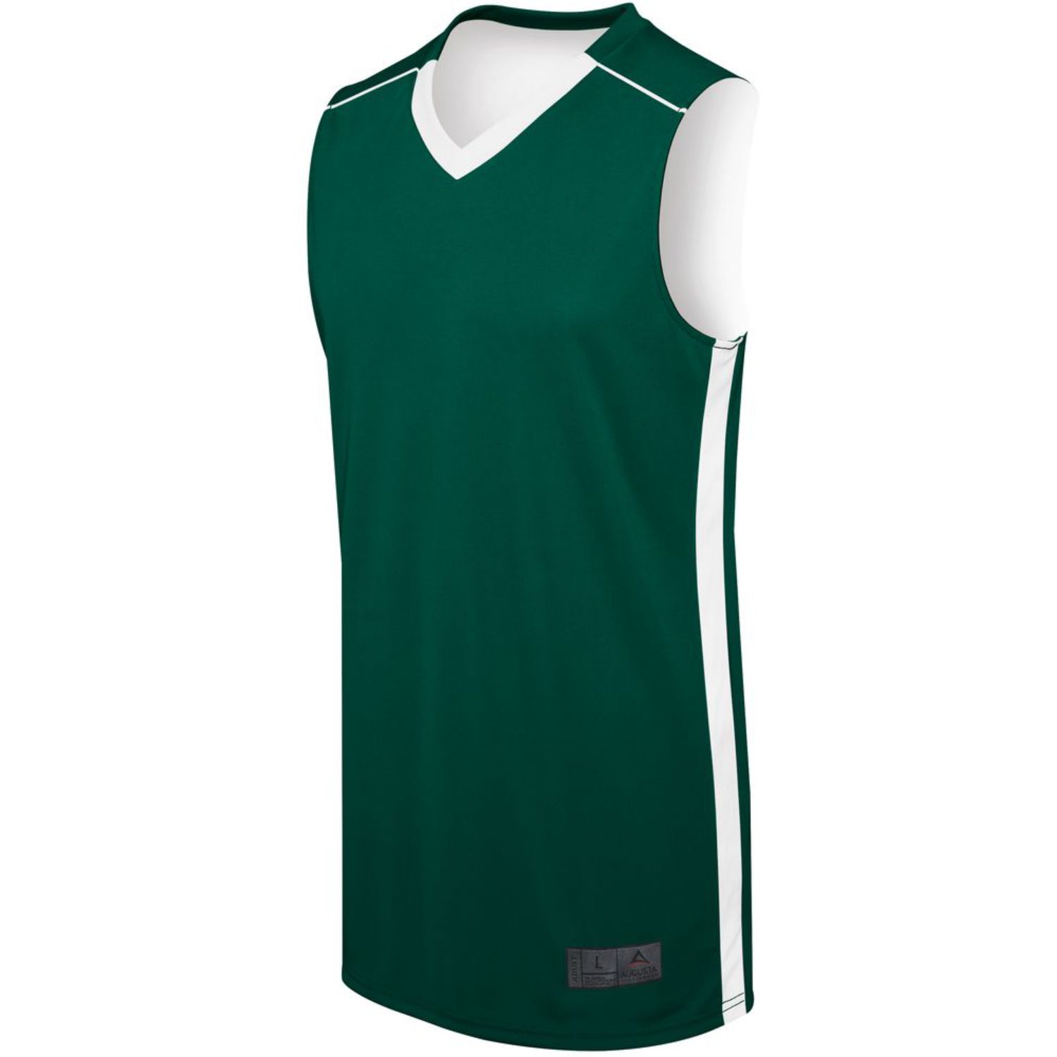 Augusta Sportswear Adult Competition Reversible Jersey #332400 Forest Green / White