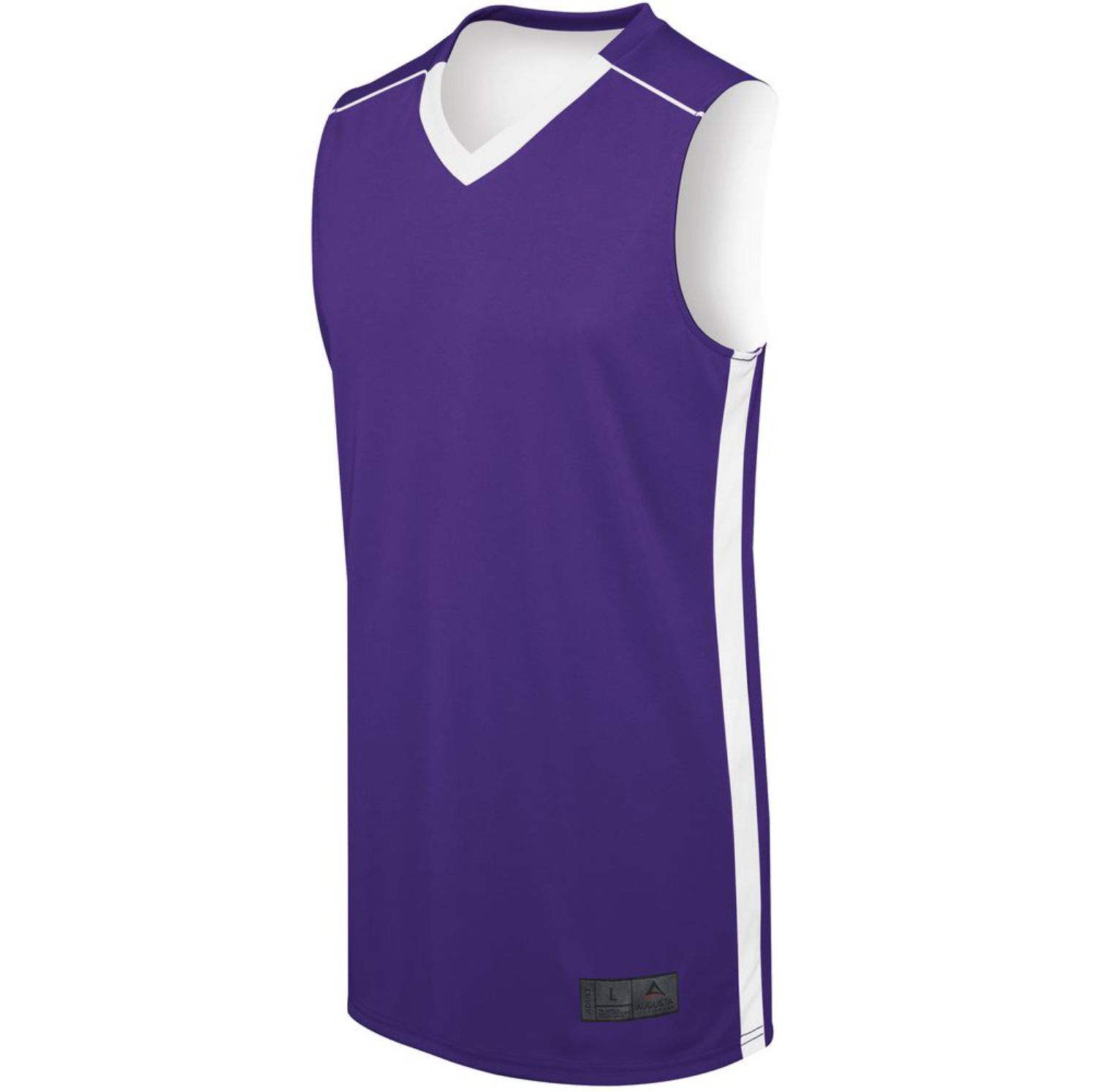 Augusta Sportswear Adult Competition Reversible Jersey #332400 Purple / White