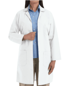 Premium Uniforms Ladies' Lab Coat #6185 White
