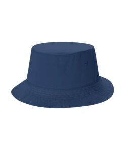 AJM Regular Dyed, Garment Washed Cotton Drill Deluxe Bucket Hat (Fitted) #6B100 Navy