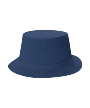 AJM Regular Dyed, Garment Washed Cotton Drill Deluxe Bucket Hat (Fitted) #6B100 Navy