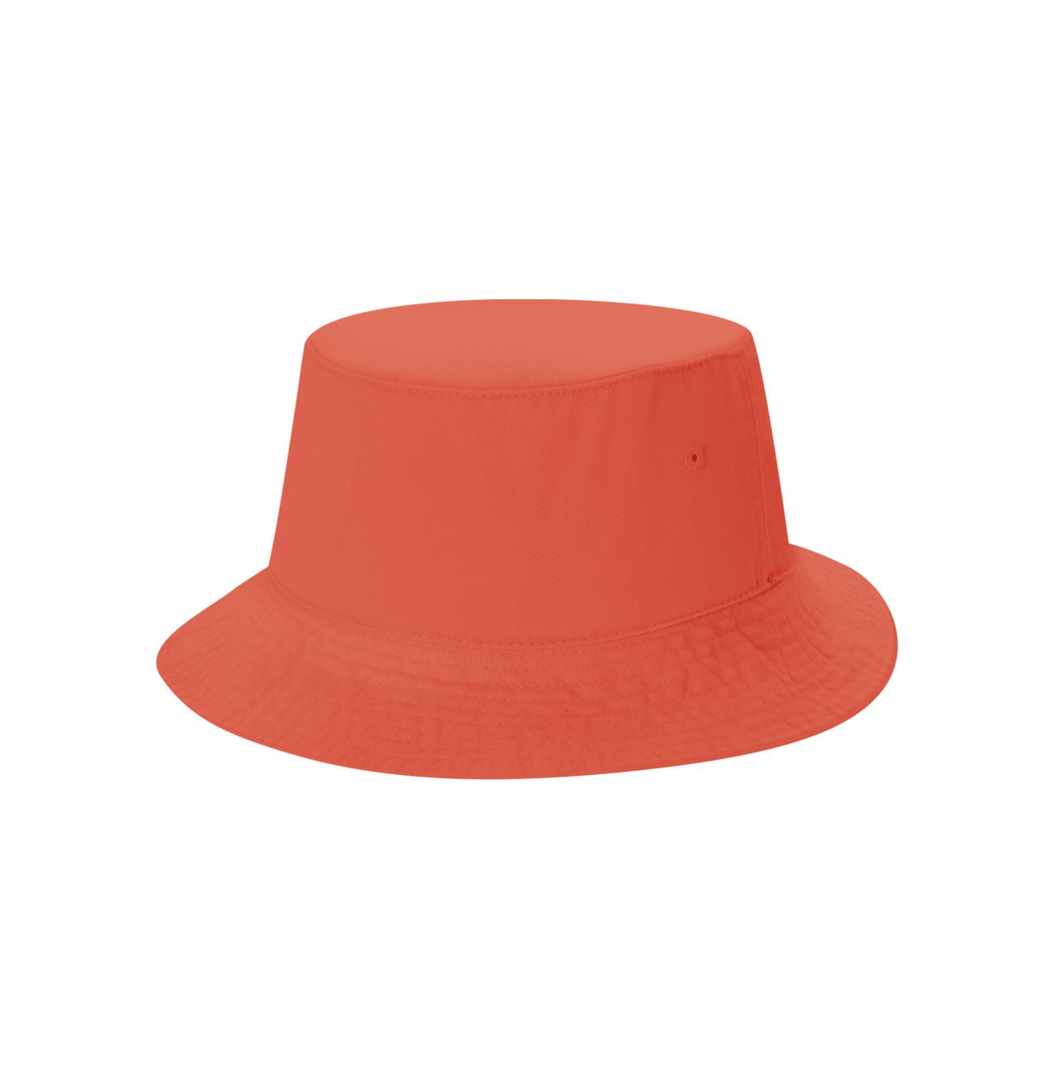 AJM Regular Dyed, Garment Washed Cotton Drill Deluxe Bucket Hat (Fitted) #6B100 Orange