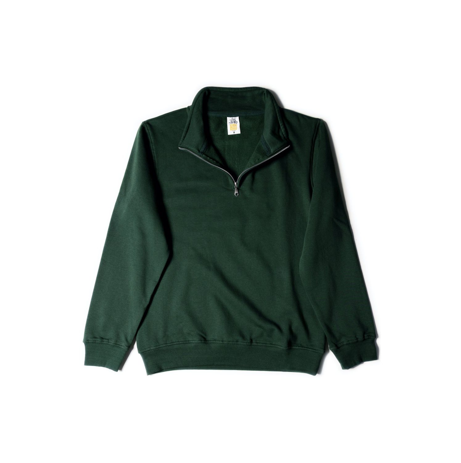 Just Like Hero Quarter-Zip Sweatshirt #4020 Forest Green
