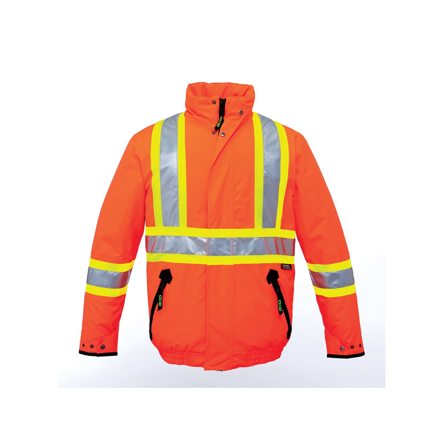 Canada Sportswear POLYESTER CANVAS HI-VIS BOMBER #L01200 Hi-Vis Orange