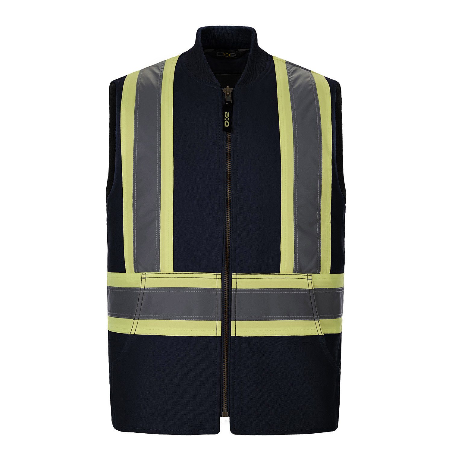 Canada Sportswear HiVis Vest with Sherpa Lining #L01295 Navy