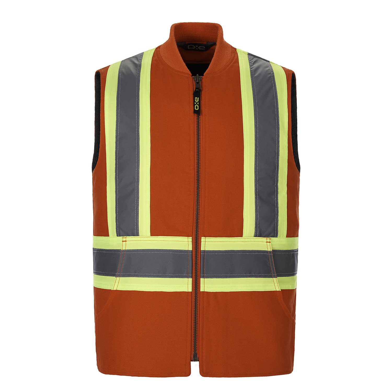 Canada Sportswear HiVis Vest with Sherpa Lining #L01295 Orange