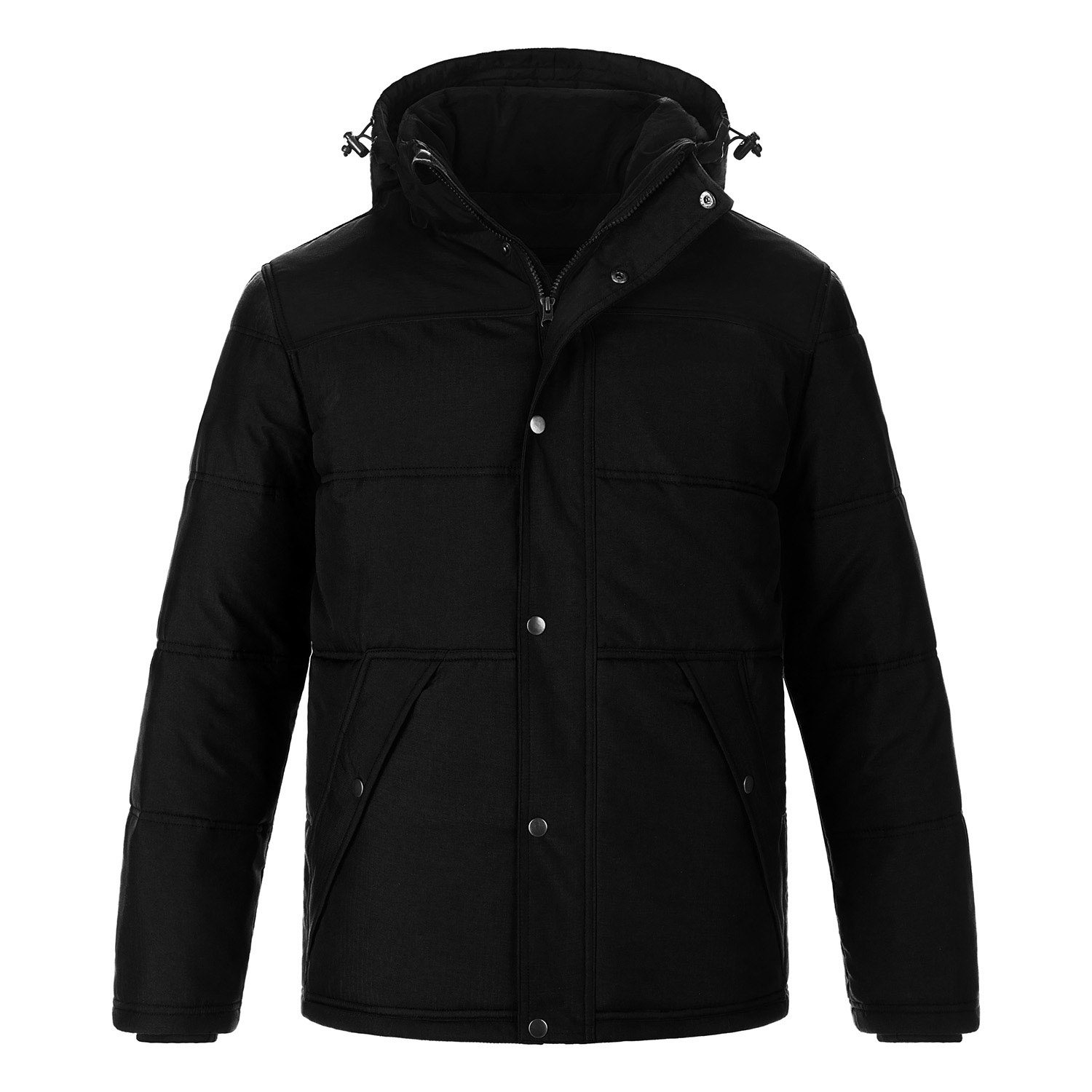 Canada Sportswear Puffy Coat #L06025 Black