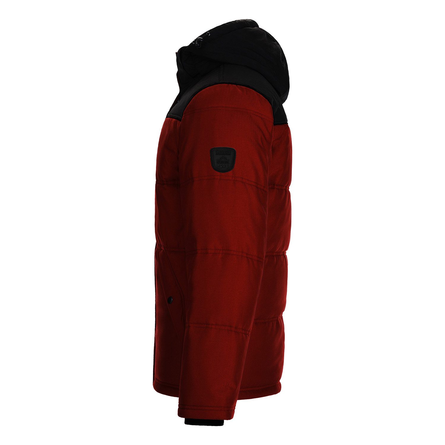 Canada Sportswear Puffy Coat #L06025 Red Side