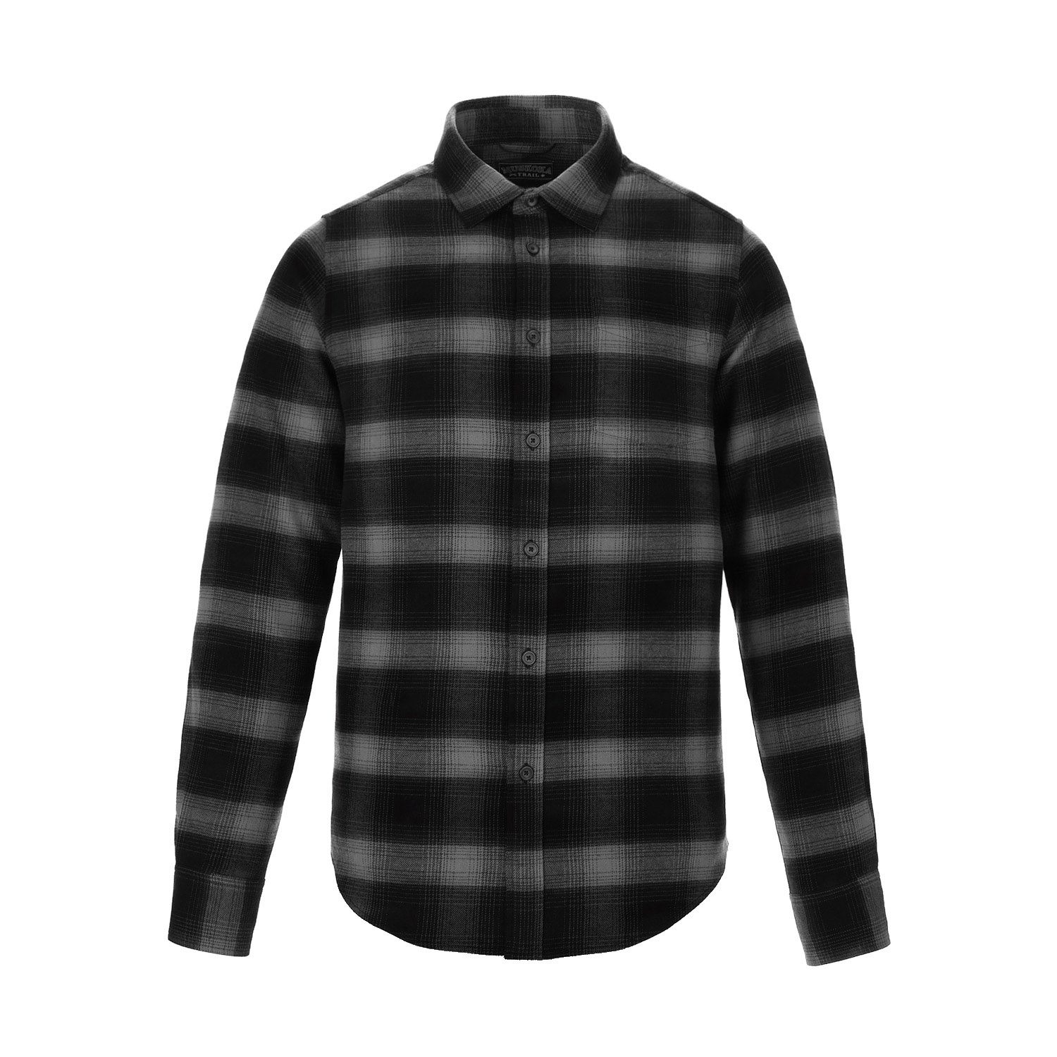 Canada Sportswear Brushed Flannel Shirt #S04505 Charcoal