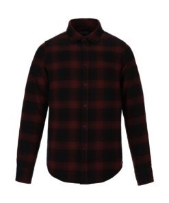 Canada Sportswear Brushed Flannel Shirt #S04505 Red Front