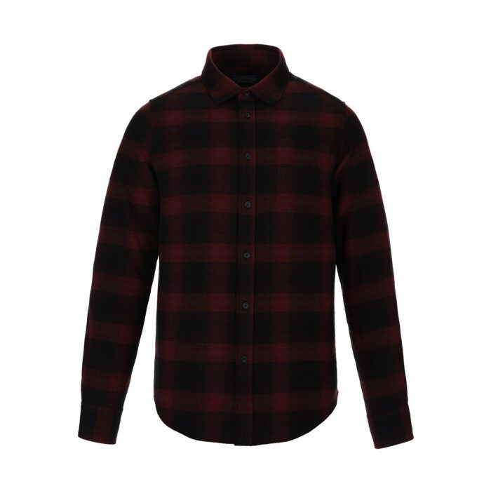 Canada Sportswear Brushed Flannel Shirt #S04505 Red Front