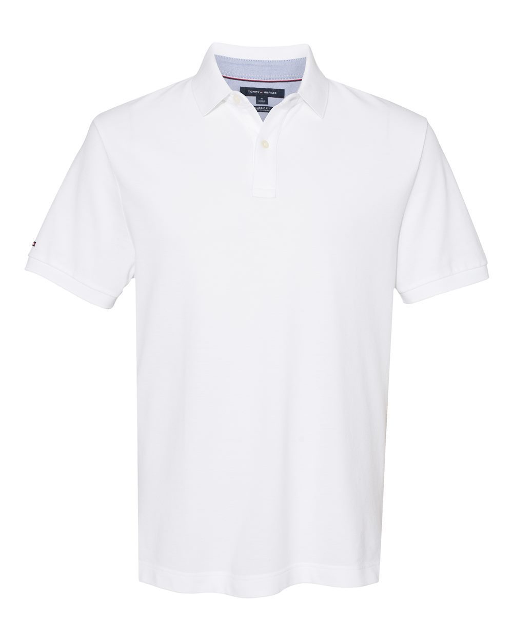 Tommy Hilfiger Classic Fit Ivy Pique Polo #13H1867 White