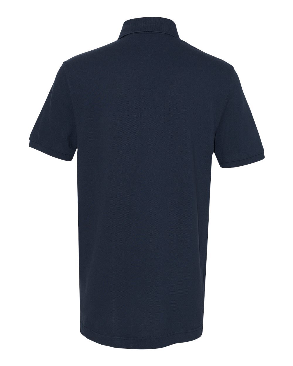 Tommy Hilfiger Classic Fit Ivy Pique Polo #13H1867 Navy Back