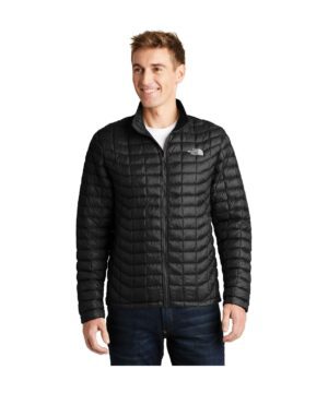 THE NORTH FACE THERMOBALL TREKKER JACKET #NF0A3LH2 Black Front