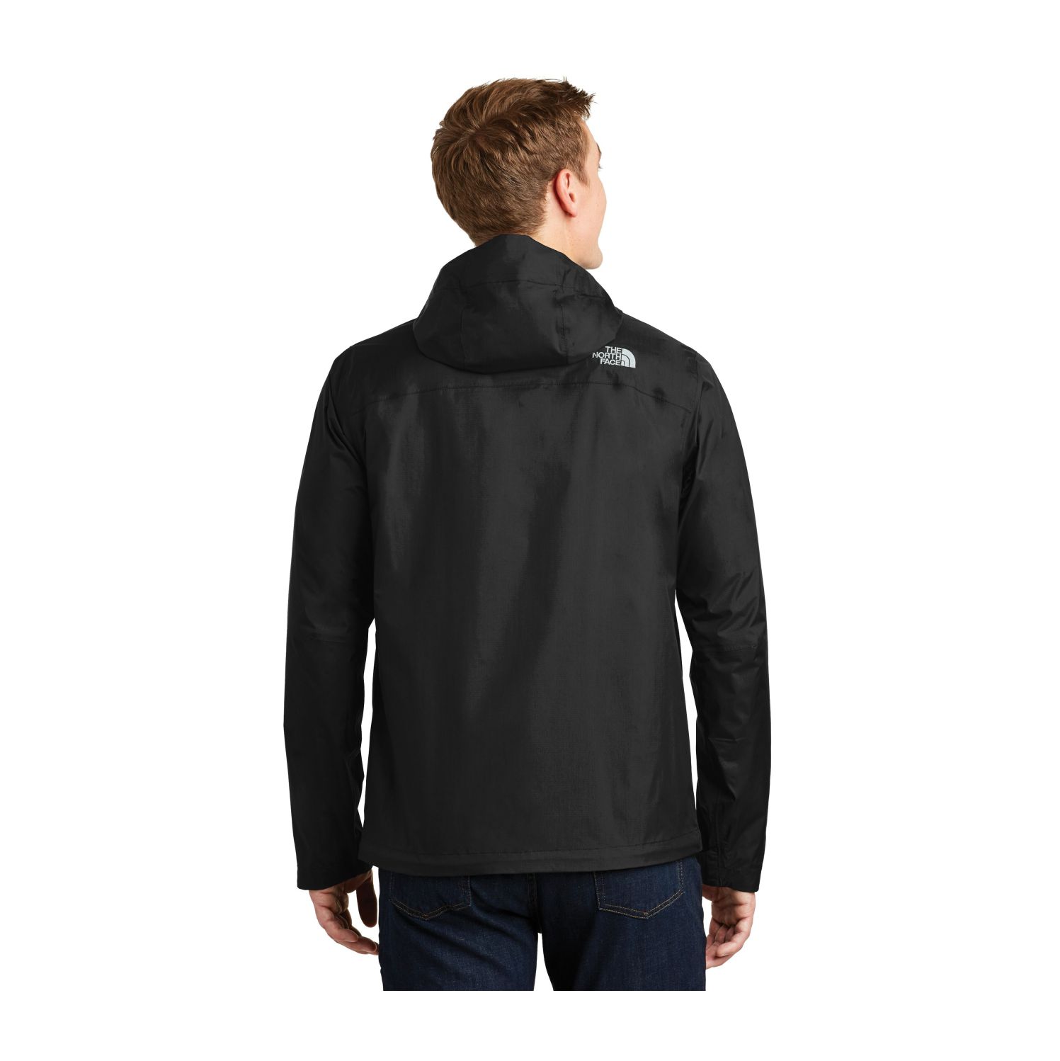 THE NORTH FACE DRYVENT RAIN JACKET #NF0A3LH4 Black Back