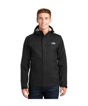 THE NORTH FACE DRYVENT RAIN JACKET #NF0A3LH4 Black Front