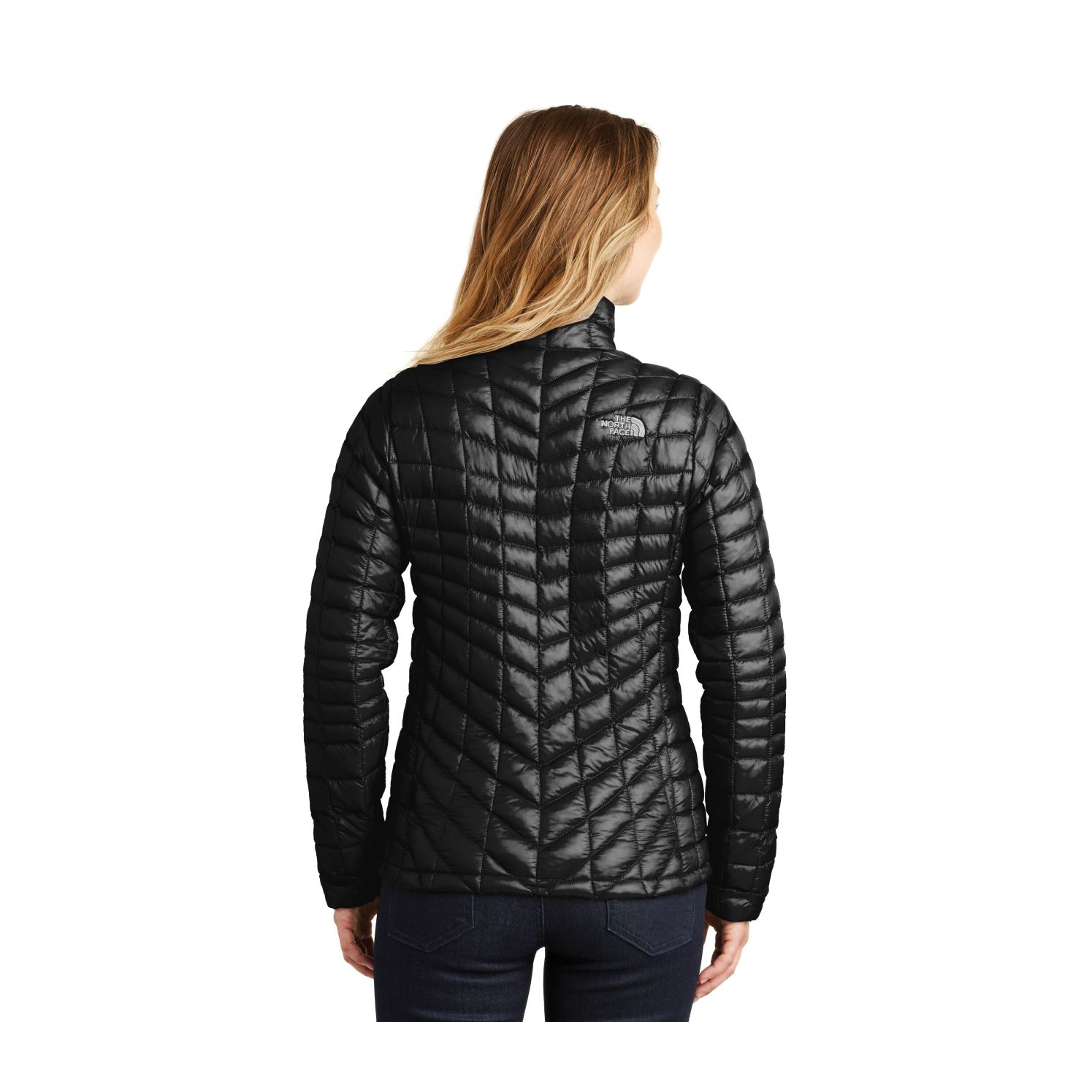 THE NORTH FACE THERMOBALL TREKKER LADIES' JACKET #NF0A3LHK Black Back