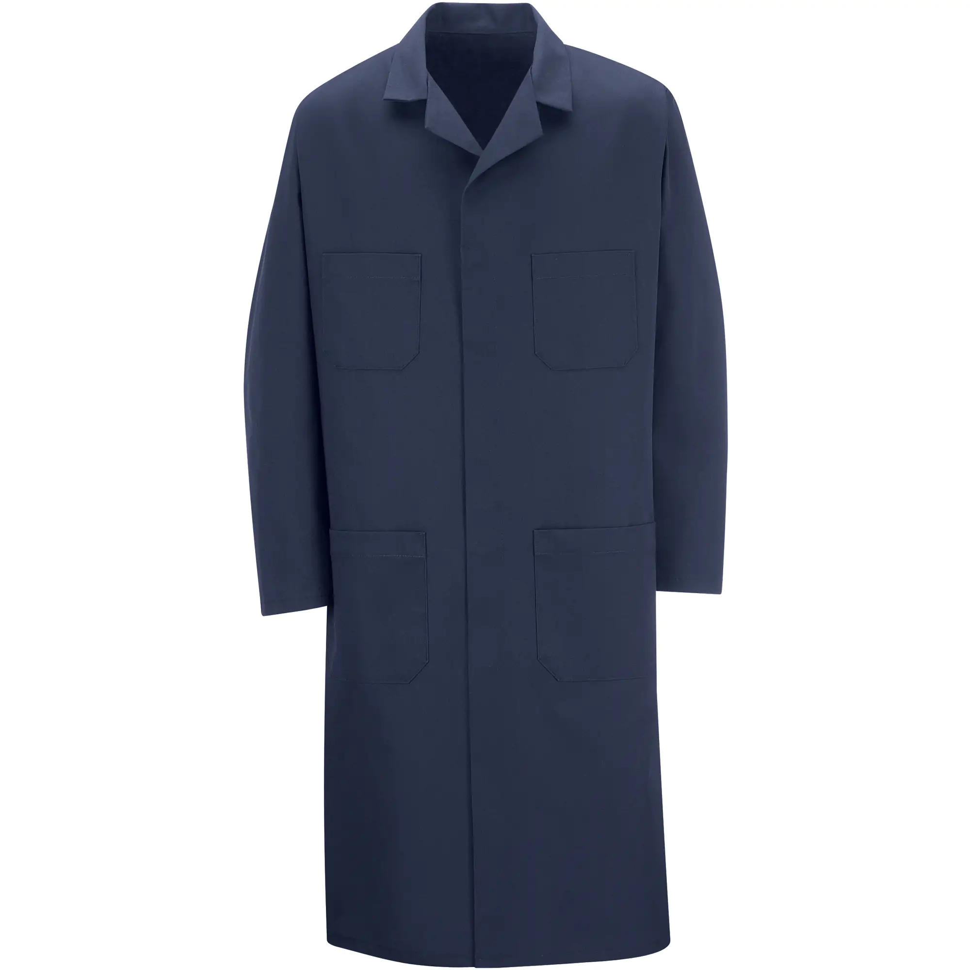 Premium Uniforms Poly/Cotton Shop Coat #S810 Navy