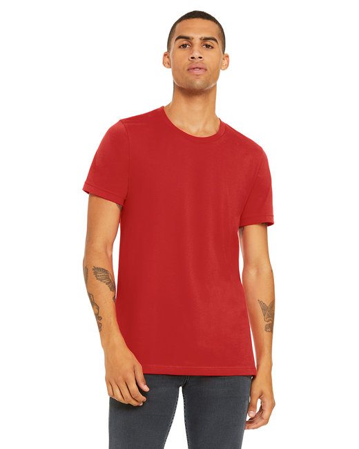 Bella + Canvas Unisex Jersey T-Shirt #3001C Red