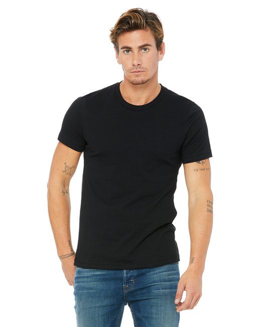 Bella + Canvas Unisex Jersey T-Shirt #3001C Black