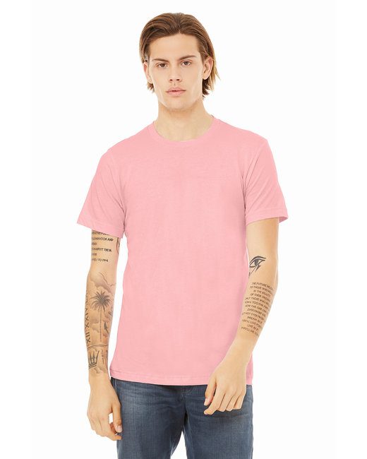 Bella + Canvas Unisex Jersey T-Shirt #3001C Pink