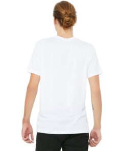 Bella + Canvas Unisex Jersey T-Shirt #3001C White Back