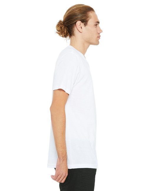 Bella + Canvas Unisex Jersey T-Shirt #3001C White Side