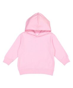 Rabbit Skins Toddler Pullover Fleece Hoodie #3326 Pink Front