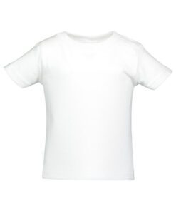 Rabbit Skins Infant Cotton Jersey T-Shirt #3401 White Front