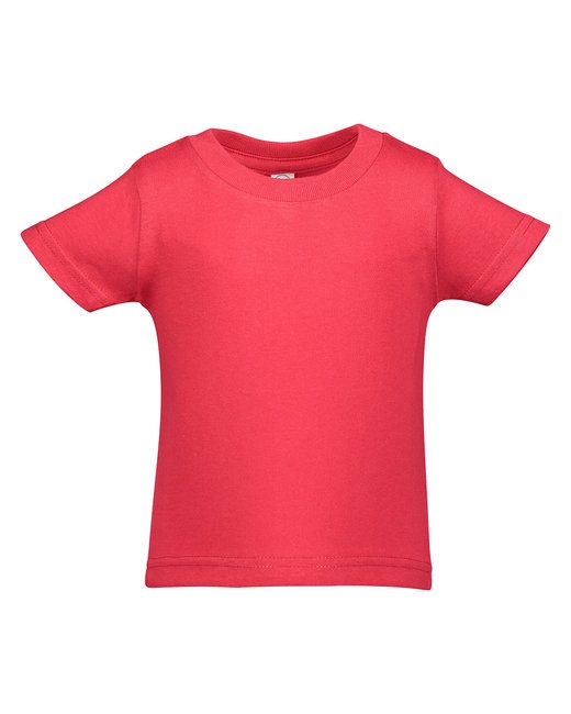 Rabbit Skins Infant Cotton Jersey T-Shirt #3401 Red