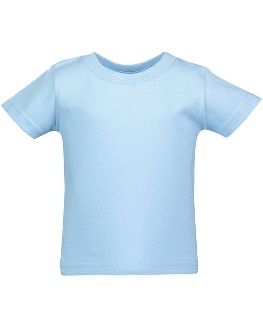 Rabbit Skins Infant Cotton Jersey T-Shirt #3401 Light Blue