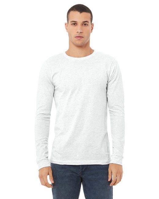 Bella + Canvas Unisex Jersey Long-Sleeve T-Shirt #3501 Ash Grey